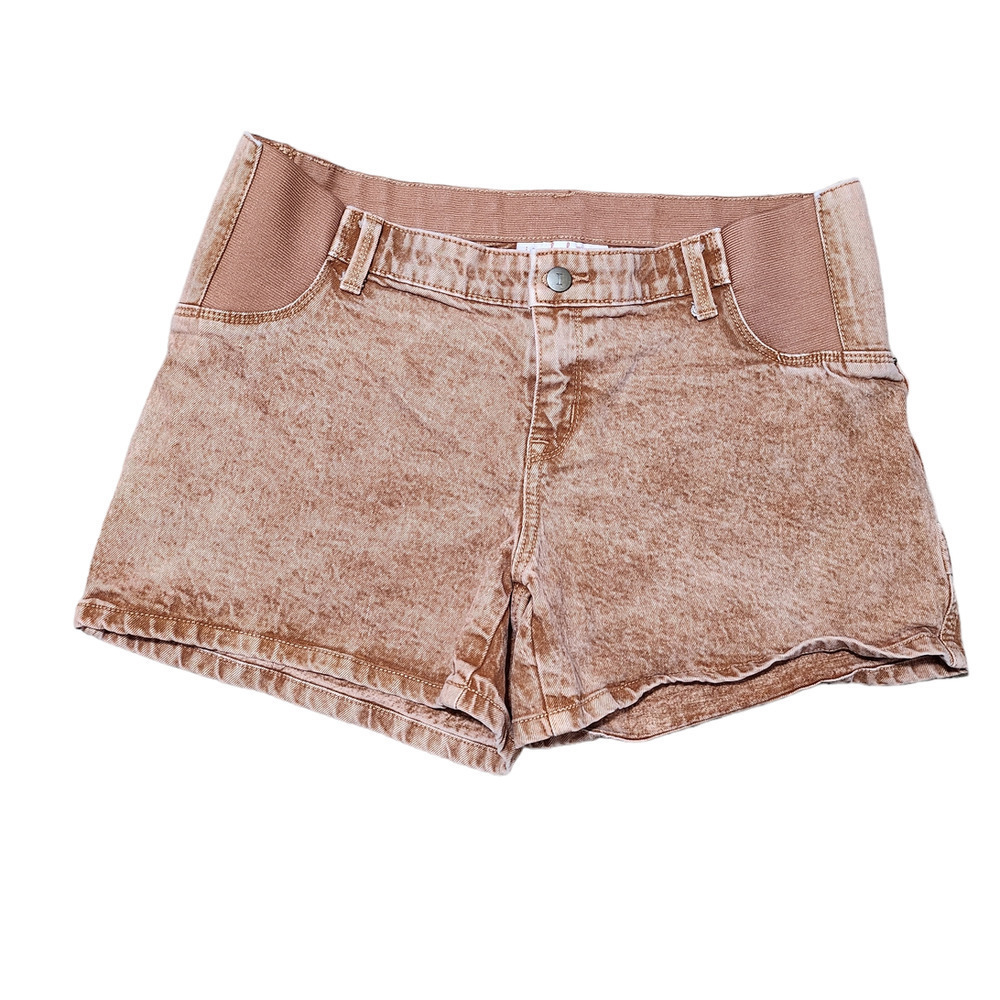 Isabel maternity short elastic waist sz 8